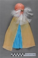 藏品(白眉長鬚無髮布袋戲偶)的圖片