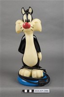 藏品(華納黑貓玩偶桌燈)的圖片