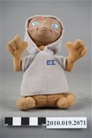 藏品(灰衣ET造型布偶)的圖片