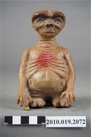 藏品(咖啡色塑膠ET玩偶)的圖片