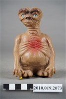 藏品(咖啡色塑膠ET玩偶)的圖片