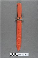 藏品(橘色塑膠玩具劍)的圖片