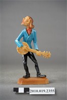 藏品(吉他樂手造型擺飾)的圖片