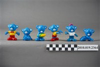 藏品(雀巢成長藍熊寶貝家族玩偶第1組)的圖片