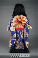 藏品(藍色和服女孩玩偶)的圖片