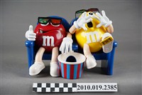 藏品(M＆M'S玩偶3D電影院造型擺設)的圖片