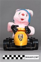 藏品(金頂兔賽車玩具)的圖片