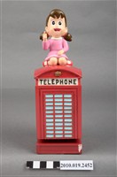 藏品(靜香電話亭造型音樂盒)的圖片