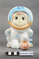 藏品(太空人瓷偶造型存錢筒)的圖片