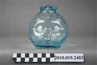 藏品(藍色玻璃豬存錢筒)的圖片
