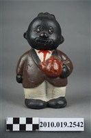 藏品(鐵鑄黑人玩偶存錢筒)的圖片