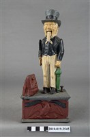 藏品(鑄鐵山姆大叔公仔)的圖片