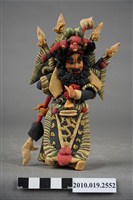 藏品(張飛造型捏麵人)的圖片