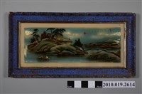 藏品(一色江天萬里流玻璃畫)的圖片