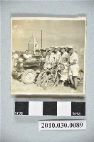 藏品(自行車長征大隊南隊在新竹肥料廠合影)的圖片