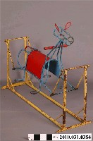 藏品(鐵製搖擺馬)的圖片