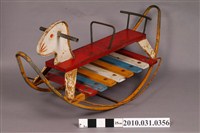 藏品(鐵製搖擺馬)的圖片