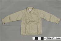 藏品(淺卡其男學生制服長袖上衣)的圖片