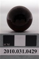 藏品(純黑玻璃彈珠)的圖片