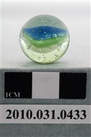 藏品(花彩玻璃彈珠)的圖片