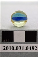 藏品(花彩玻璃彈珠)的圖片