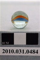 藏品(花彩玻璃彈珠)的圖片