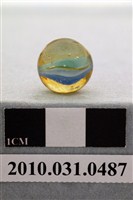 藏品(花彩玻璃彈珠)的圖片