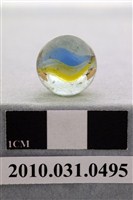 藏品(花彩玻璃彈珠)的圖片