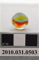 藏品(花彩玻璃彈珠)的圖片