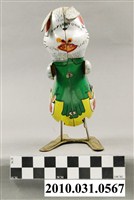 藏品(跳跳兔鐵皮玩具)的圖片