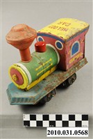 藏品(貝多芬號火車頭鐵皮玩具)的圖片