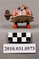 藏品(小狗鐵皮玩具)的圖片