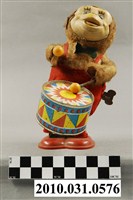 藏品(猴子鐵皮玩具)的圖片