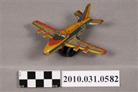 藏品(飛機鐵皮玩具)的圖片