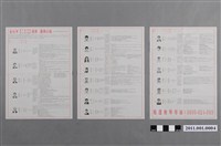 藏品(臺北市選舉委員會編印《臺北市第5屆市長、第11屆議員選舉選舉公報》)的圖片