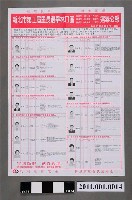 藏品(新北市選舉委員會編印《新北市第1屆里長選舉林口區東林里、林口里、西林里、菁湖里、中湖里、湖北里、湖南里、南勢里、仁愛里選舉公報》)的圖片