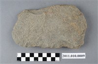 藏品(打製石鋤)的圖片