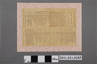 藏品(九芎林聯庄祭典執行會褒忠義民廟梗概)的圖片