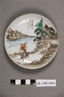 藏品(日軍澎湖島上陸圖瓷盤)的圖片