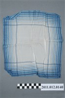 藏品(白底藍線手帕)的圖片