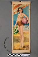 藏品(樨英「美人魚屏」月份牌廣告畫)的圖片