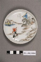 藏品(日軍澎湖島上陸圖瓷盤)的圖片