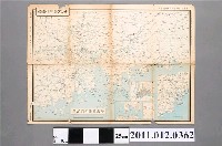 藏品(國王雜誌編輯局〈廣東香港明細地圖〉與〈漢口南昌明細地圖〉)的圖片