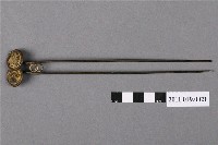 藏品(鎏金雙疊西班牙銀幣釵)的圖片