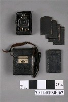 藏品(日本KONICA No.1 IDEA蛇腹型折疊式相機組)的圖片