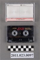 藏品(臺中廣播公司天天快樂－寶島漫波節目90年專訪洪慶峰訪問錄音帶)的圖片