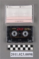 藏品(臺中廣播公司天天快樂－寶島漫波節目90年專訪洪慶峰訪問錄音帶)的圖片