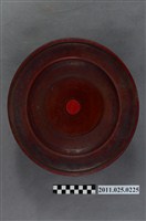 藏品(朱漆高腳木果盤)的圖片