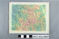 藏品(吳信政編輯臺灣衛星影像臺灣地形圖局部)的圖片