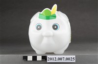 藏品(白色小豬存錢筒)的圖片